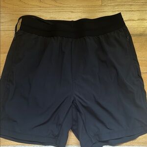 RHONE Black Athletic Shorts for Men